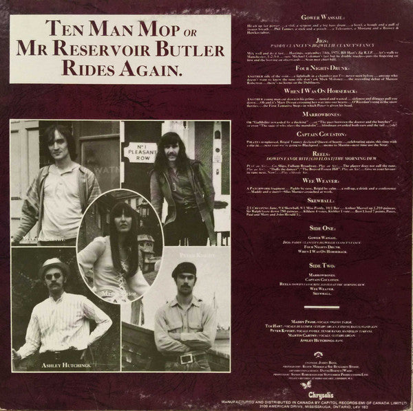 Steeleye Span – Ten Man Mop Or Mr. Reservoir Butler Rides Again - 1976 Pressing VinylPursuit.com