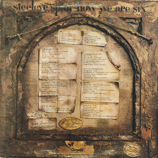 Steeleye Span – Now We Are Six VinylPursuit.com