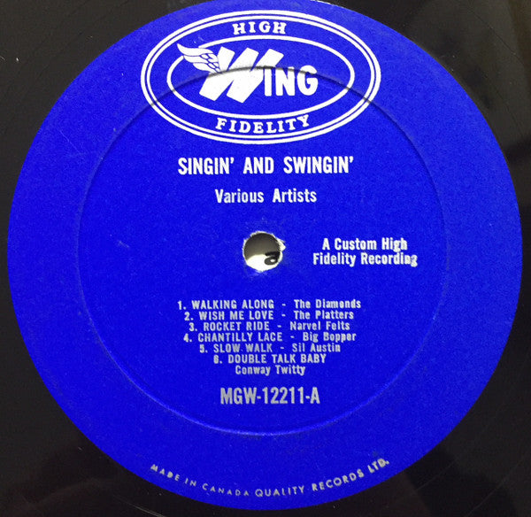 Various – Singin' & Swingin' - 1959 Mono Original VinylPursuit.com