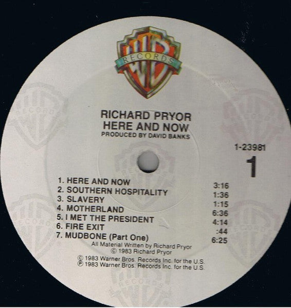 Richard Pryor – Here And Now - 1983 US Original VinylPursuit.com