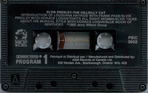 Elvis Presley – Elvis: The Hillbilly Cat - Cassette SEALED!! VinylPursuit.com