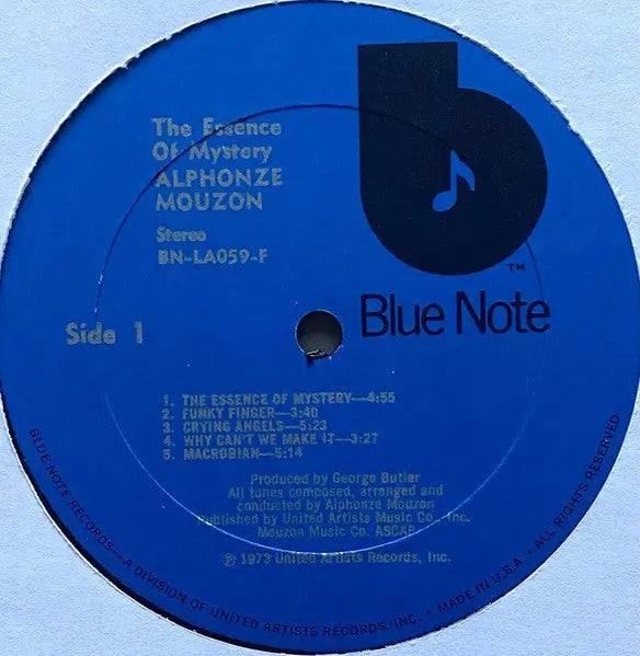 Alphonze Mouzon – The Essence Of Mystery - 1973 Original! VinylPursuit.com