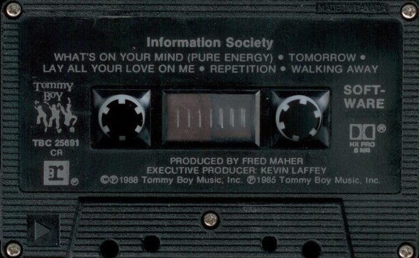 Information Society – Information Society - 1988 Cassette VinylPursuit.com
