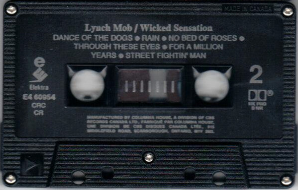Lynch Mob – Wicked Sensation- 1990 Cassette VinylPursuit.com