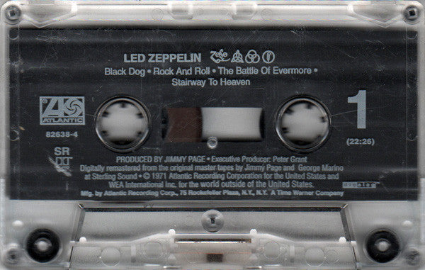 Led Zeppelin – Untitled - 1994 Cassette VinylPursuit.com