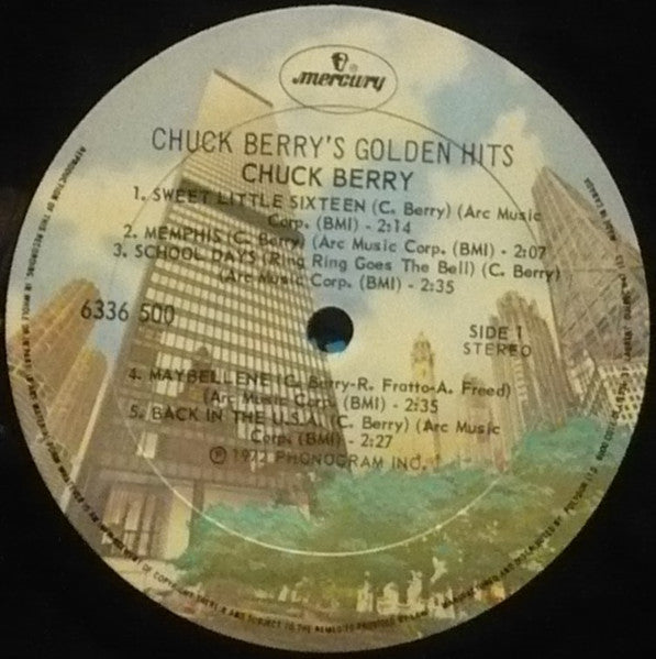 Chuck Berry – Chuck Berry's Golden Hits VinylPursuit.com
