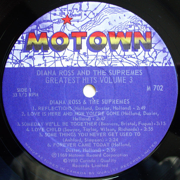 Diana Ross and The Supremes – Greatest Hits Volume 3 VinylPursuit.com