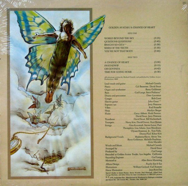 Golden Avatar – A Change Of Heart - 1976 Original, Sealed! VinylPursuit.com