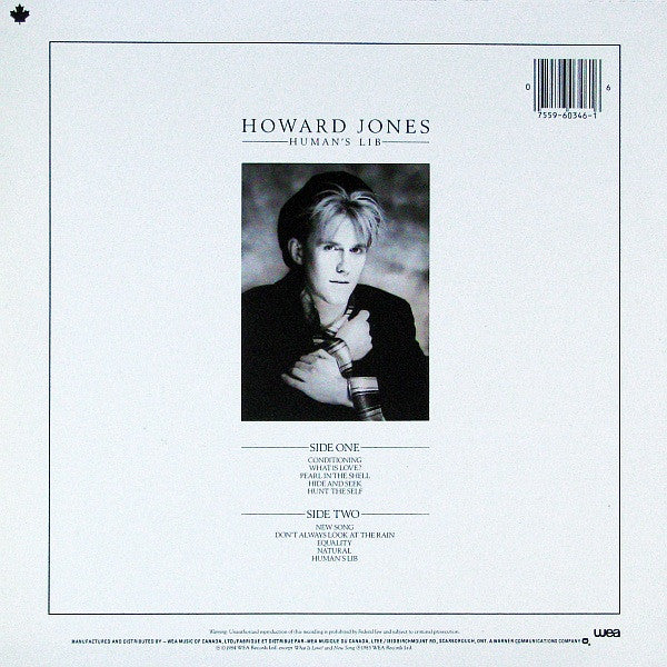 Howard Jones – Human's Lib - 1984 Original! VinylPursuit.com