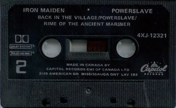 Iron Maiden – Powerslave - Cassette, 1984 VinylPursuit.com