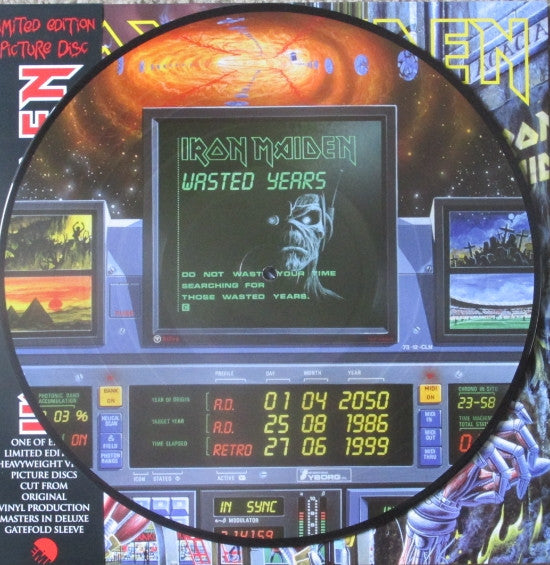 Iron Maiden – Somewhere In Time - Limited Edition Picture Disc VinylPursuit.com