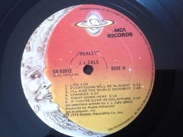 JJ Cale – Really - Early Pressing! Vinyl Pursuit Inc