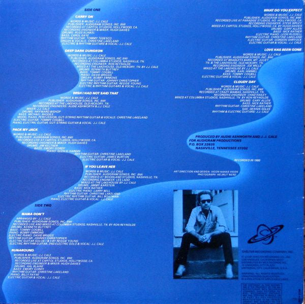 JJ Cale – Shades - 1981 Original VinylPursuit.com