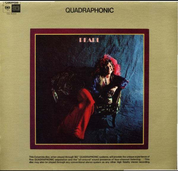 Janis Joplin – Pearl - 1974 Quadraphonic Pressing VinylPursuit.com