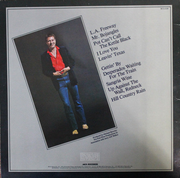 Jerry Jeff Walker – The Best Of Jerry Jeff Walker – 1980 Compilation - Vinyl Pursuit Inc