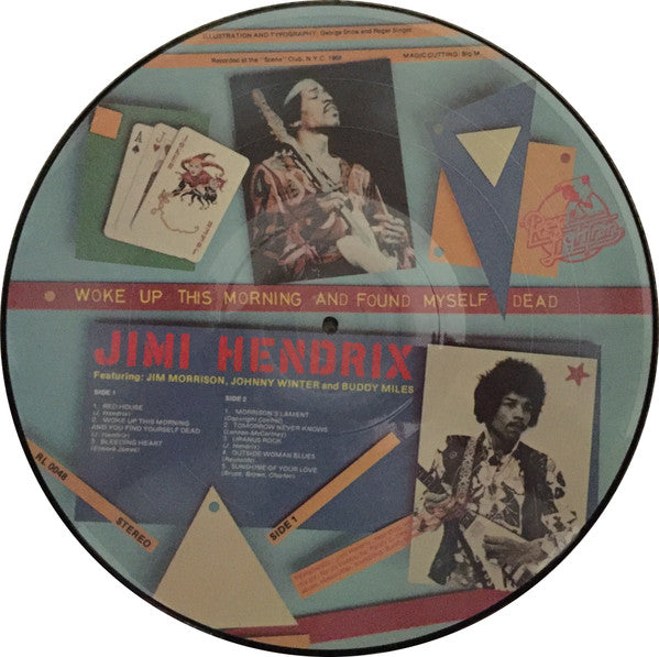 Jimi Hendrix – Woke Up This Morning And Found Myself Dead - 1978 UK Picture Disc VinylPursuit.com