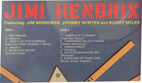 Jimi Hendrix – Woke Up This Morning And Found Myself Dead - 1978 UK Picture Disc VinylPursuit.com