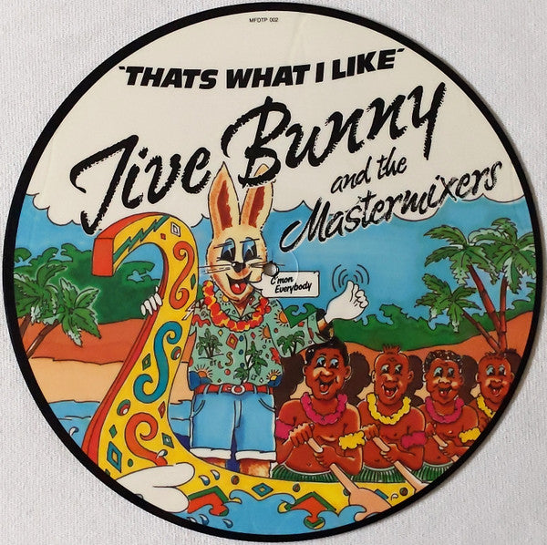 Jive Bunny And The Mastermixers – That's What I Like - 1989 UK Picture Disc! - Vinyl Pursuit Inc