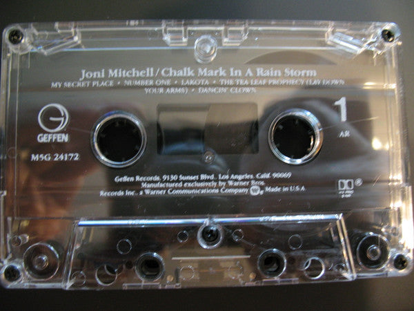 Joni Mitchell - Chalk Mark In A Rain Storm - Cassette, 1988 US VinylPursuit.com