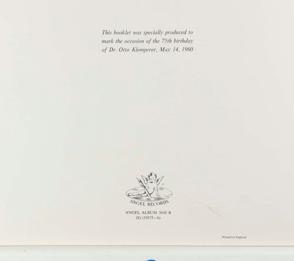 Klemperer, Wagner, The Philharmonia Orchestra – Klemperer Conducts Wagner - 1960 MONO Boxset VinylPursuit.com