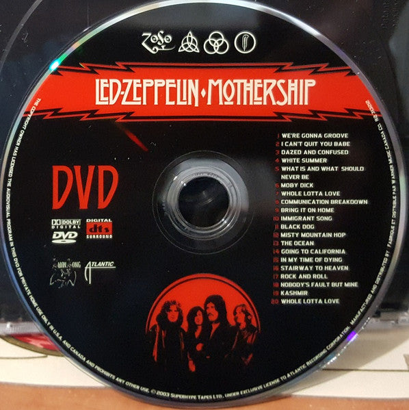 Led Zeppelin – Mothership - CD + DVD Vinyl Pursuit Inc