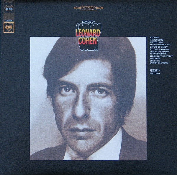 Leonard Cohen – Songs Of Leonard Cohen - 1978 VinylPursuit.com