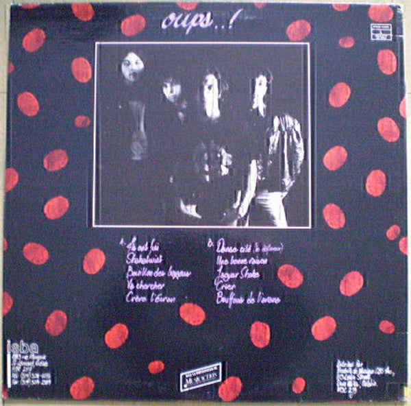 Les Taches – Les Taches Oups..! - 1989 VinylPursuit.com