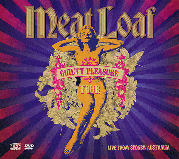 Meat Loaf – Guilty Pleasure Tour - 2012 CD, DVD Vinyl Pursuit Inc