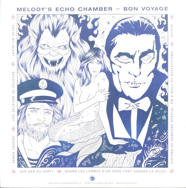 Melody's Echo Chamber – Bon Voyage - Deluxe Edition, Violet Vinyl, Sealed! Vinyl Pursuit Inc