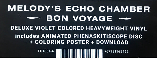 Melody's Echo Chamber – Bon Voyage - Deluxe Edition, Violet Vinyl, Sealed! Vinyl Pursuit Inc