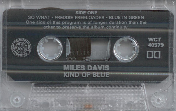 Miles Davis – Kind Of Blue - 1987, Cassette VinylPursuit.com