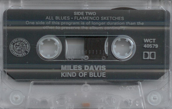 Miles Davis – Kind Of Blue - 1987, Cassette VinylPursuit.com