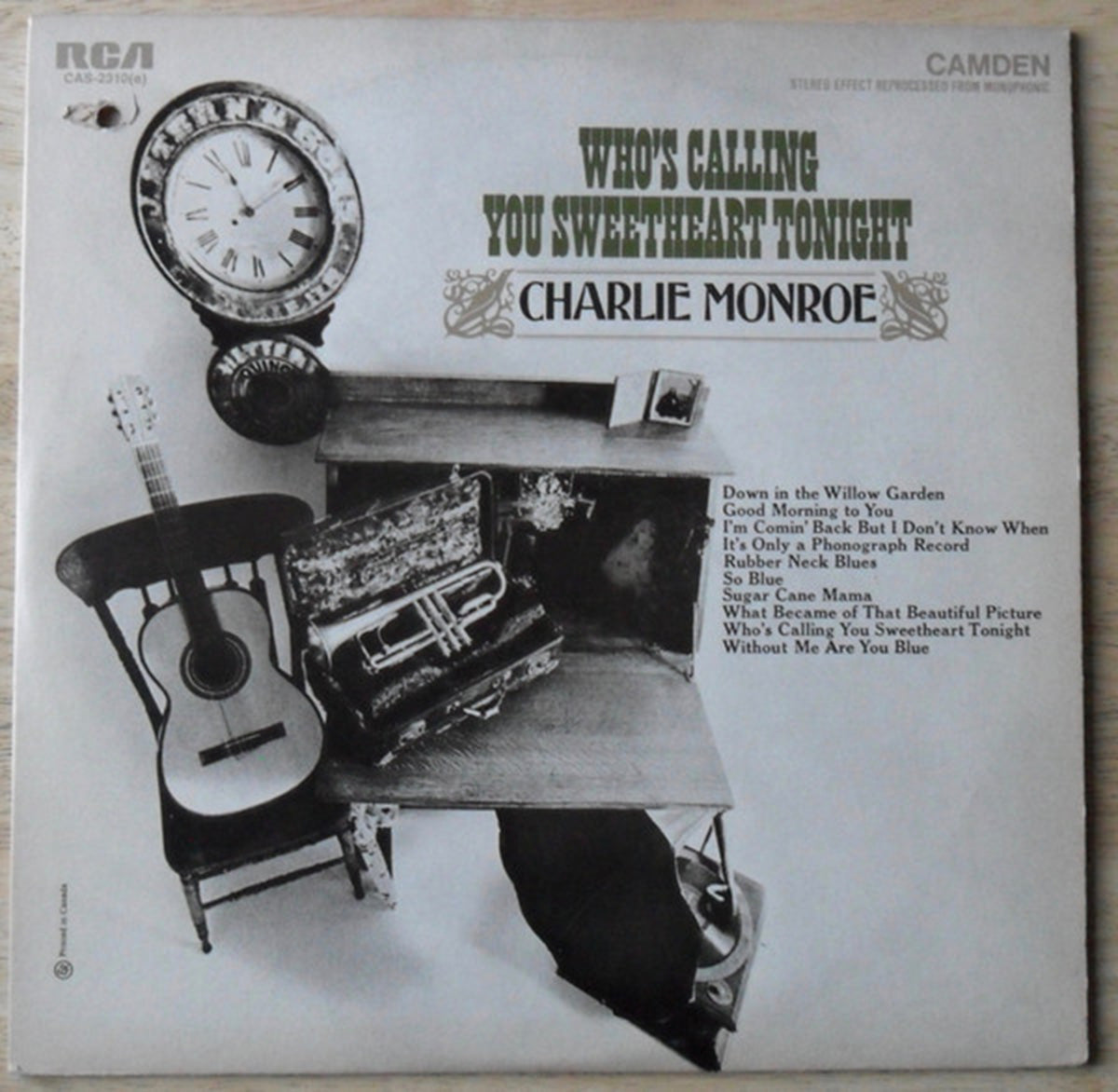 Charlie Monroe – Who's Calling You Sweetheart Tonight  -1969 VinylPursuit.com
