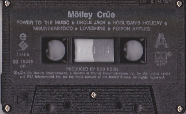Motley Crue – Motley Crue - 1994 Cassette VinylPursuit.com