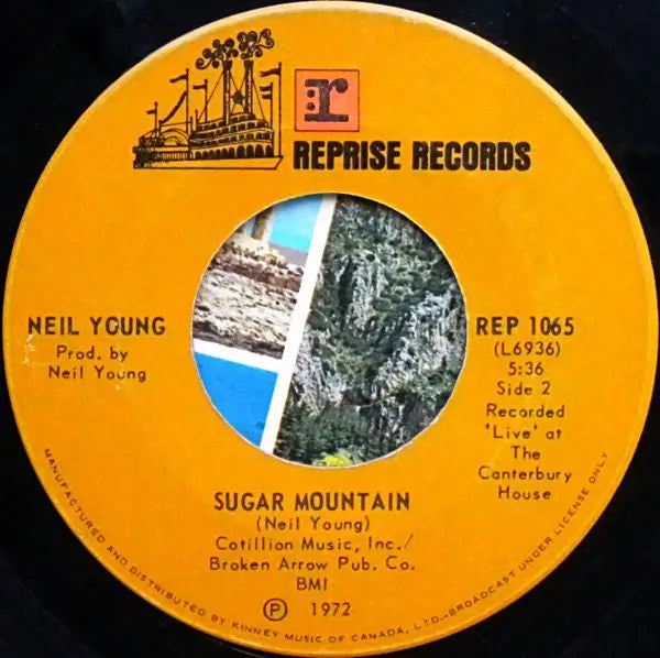 Neil Young – Heart Of Gold - 1972 Orginal Vinyl Pursuit Inc