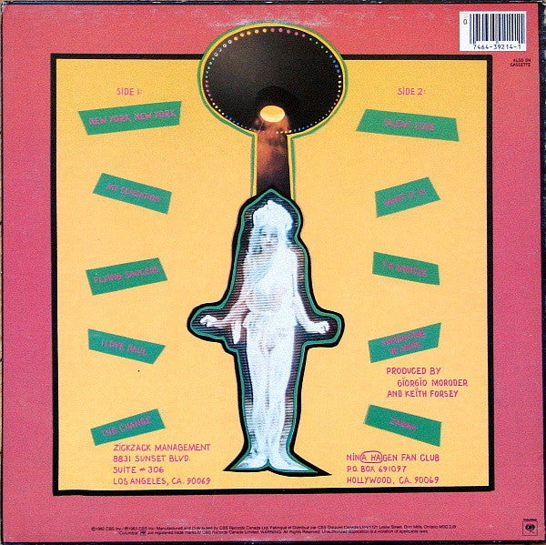 Nina Hagen – Fearless - 1983 Original! VinylPursuit.com