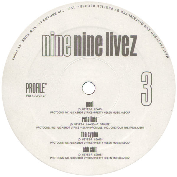 Nine – Nine Livez - 1995 Original! VinylPursuit.com