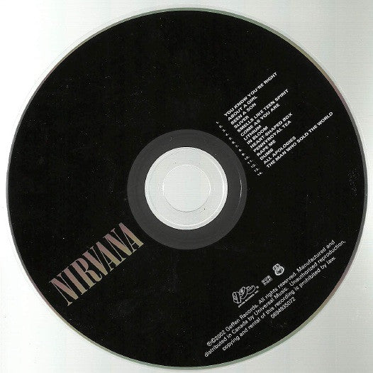 Nirvana – Nirvana - 1998 CD Compilation Vinyl Pursuit Inc