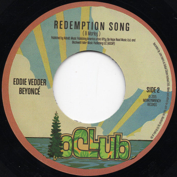 Pearl Jam / Eddie Vedder And Beyoncé – Wishing Well,  Redemption Song- 7" Single Vinyl Pursuit Inc