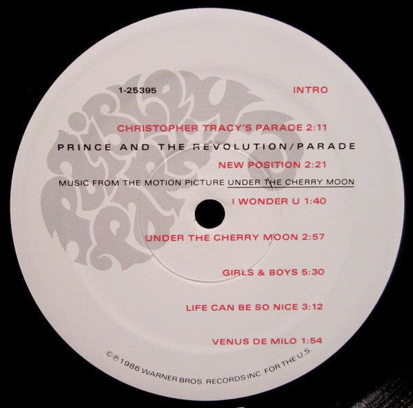 Prince and the Revolution  –  Parade - 1986 Original US Pressing VinylPursuit.com
