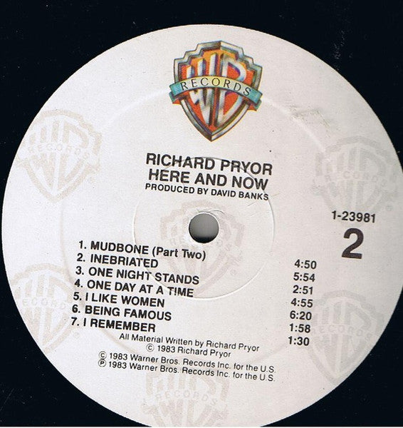 Richard Pryor – Here And Now - 1983 US Original VinylPursuit.com
