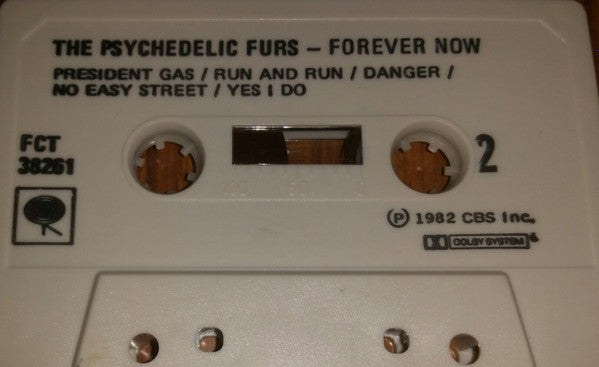 The Psychedelic Furs – Forever Now - 1982 Cassette VinylPursuit.com