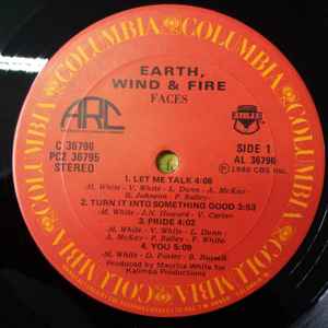 Earth, Wind & Fire – Faces - 1980 VinylPursuit.com
