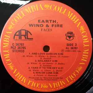 Earth, Wind & Fire – Faces - 1980 VinylPursuit.com