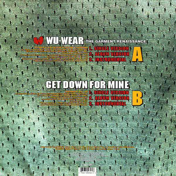 RZA Feat. Method Man & Cappadonna – Wu-Wear: The Garment Renaissance - 1996 Original VinylPursuit.com