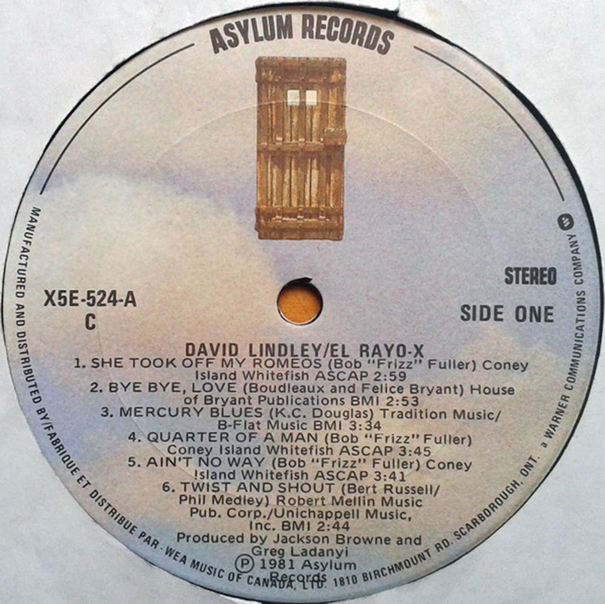 David Lindley – El Rayo-X - 1981 VinylPursuit.com