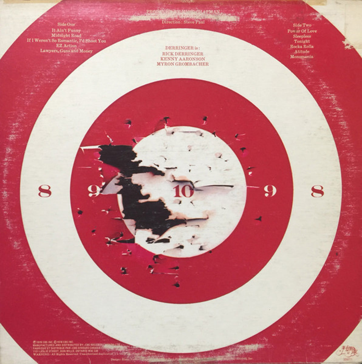 Derringer – If I Weren't So Romantic, I'd Shoot You - 1978 VinylPursuit.com