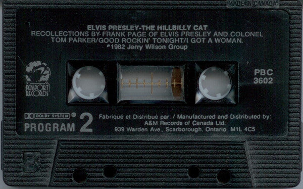 Elvis Presley – Elvis: The Hillbilly Cat - Cassette SEALED!! VinylPursuit.com