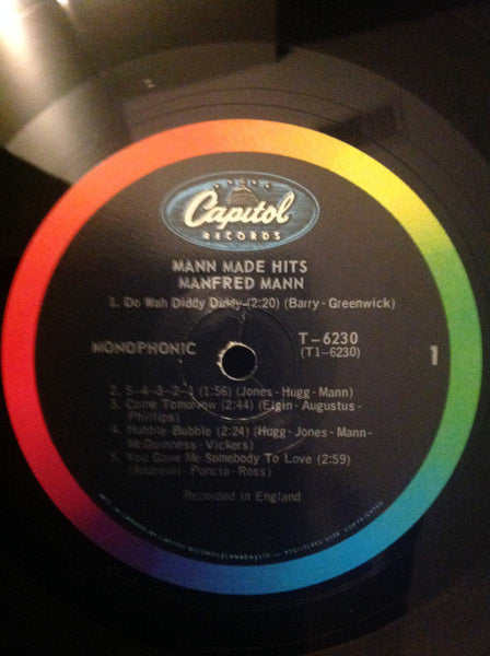 Manfred Mann – Mann Made Hits! 1967 Mono 6000 Series! VinylPursuit.com