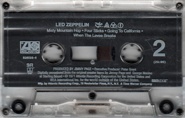 Led Zeppelin – Untitled - 1994 Cassette VinylPursuit.com